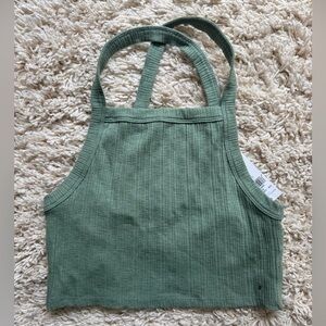 American Eagle Green Crop Top